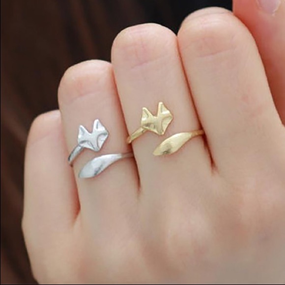 “Into the Woods” Fox Animal Minimalist Cute Ring - Picture 5 of 8